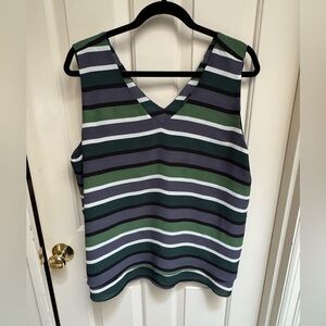 Ann Taylor Striped Tank Top
